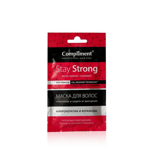 Маска для волос Compliment укрепление и защита от выпадений