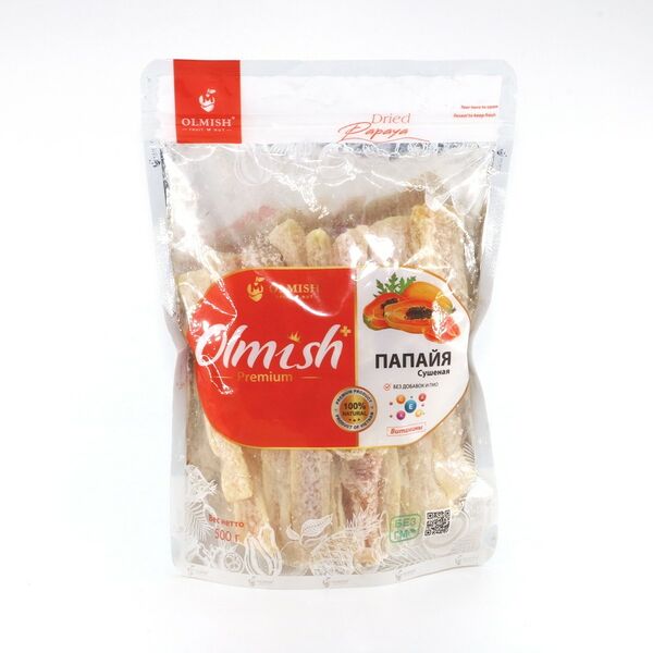 Папайя сушеная Olmish 500гр