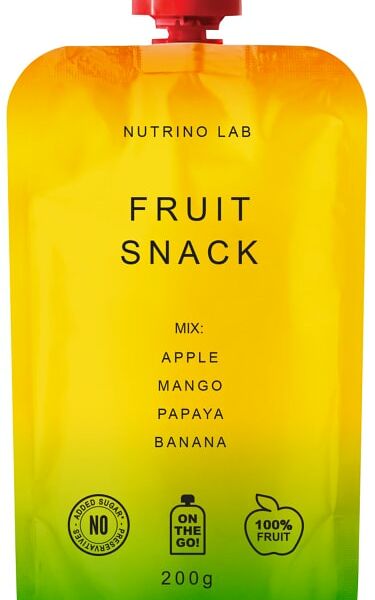 Пюре фруктовое Nutrino Lab Яблоко-Манго-Папайя-Банан 200г