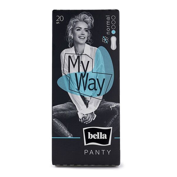 Прокладки ежедневные BELLA Panty My way Sensitive, 20 шт