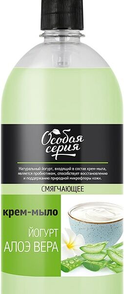 Крем-мыло жидкое Особая серия Йогурт алоэ вера 1кг