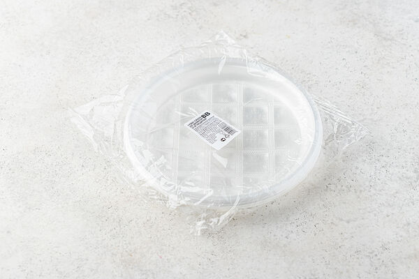 Набор тарелок 205 диам. бесцветные