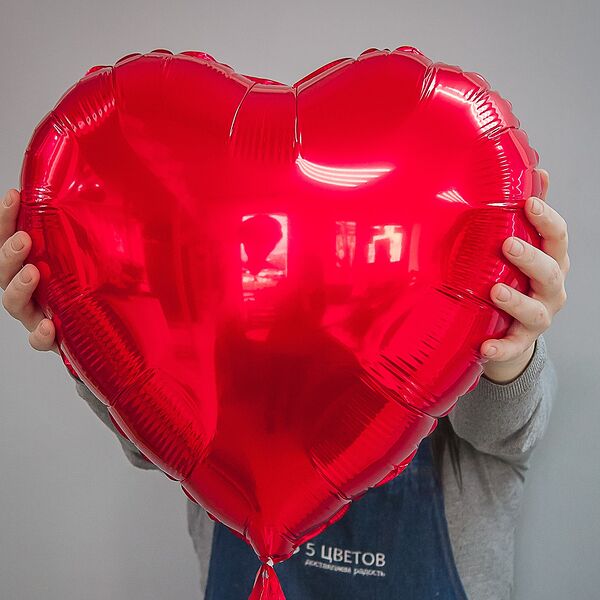 Фольгированный шар с гелием - 