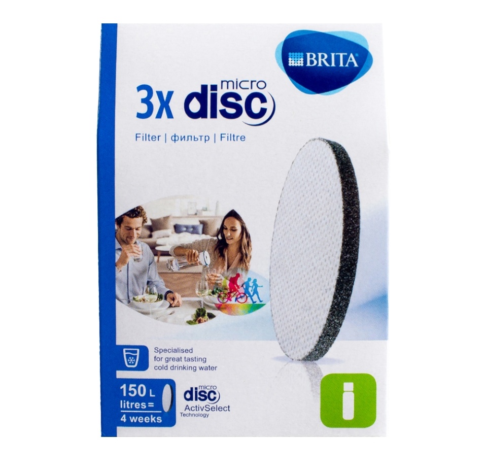 

Набор фильтров для воды micro disc Brita для бутылки Fill&Go, 3 шт.