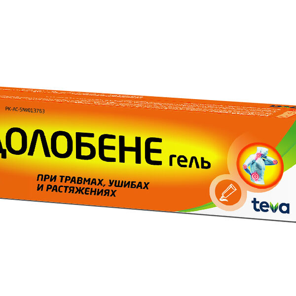 Долобене 20 г гель для наружного применения