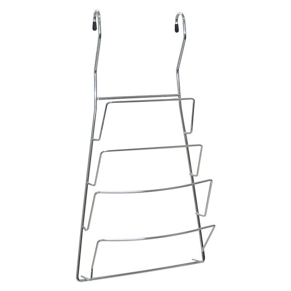 Подставка для крышек навесная мультидом 20х37см, хромированная сталь