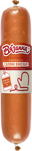 

Колбаса варено-копченая ВЯЗАНКА Салями Финская, весовая