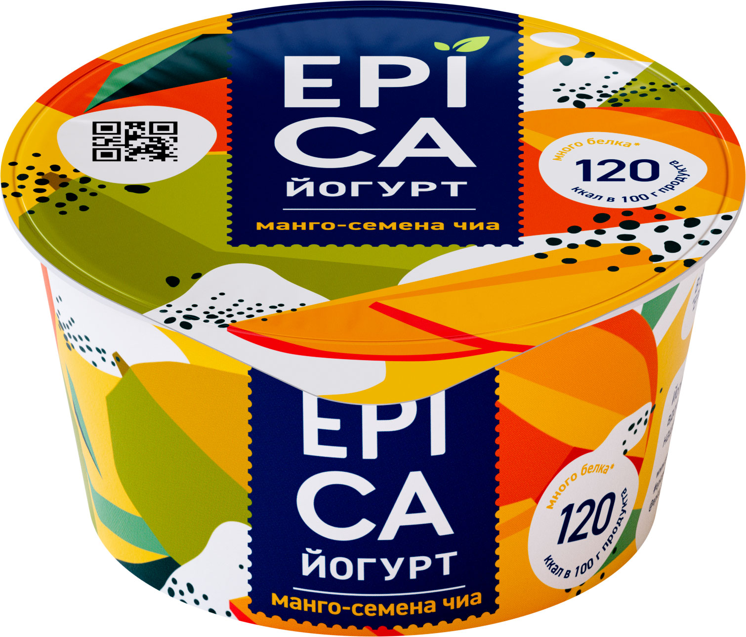 

Йогурт Epica Манго Семена чиа 5%