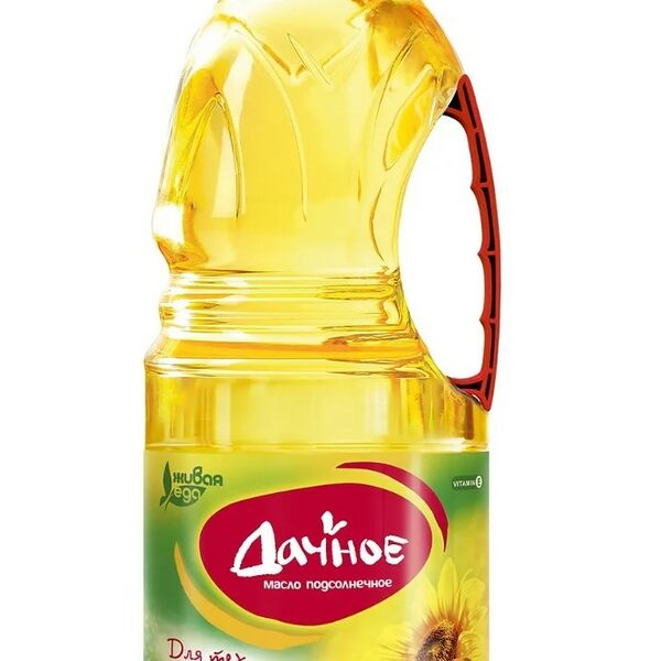 Масло подсолнечное Слобода Дачное рафинированное