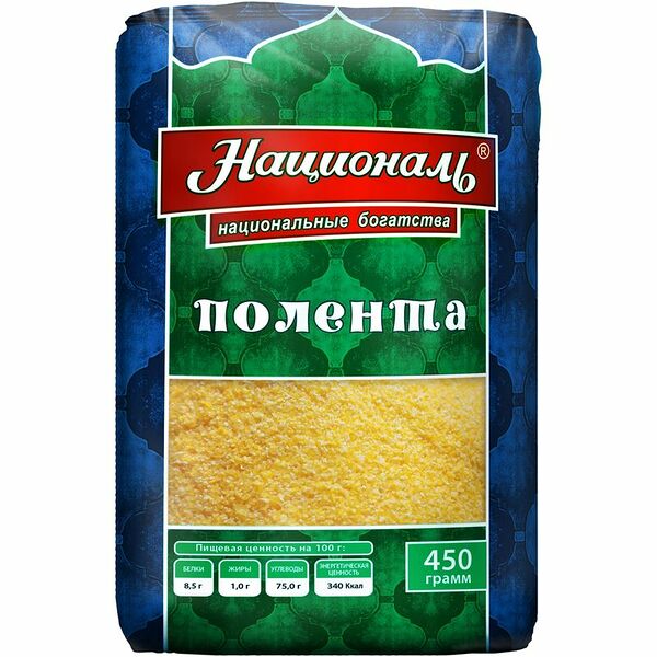 Крупа Националь Полента кукурузная