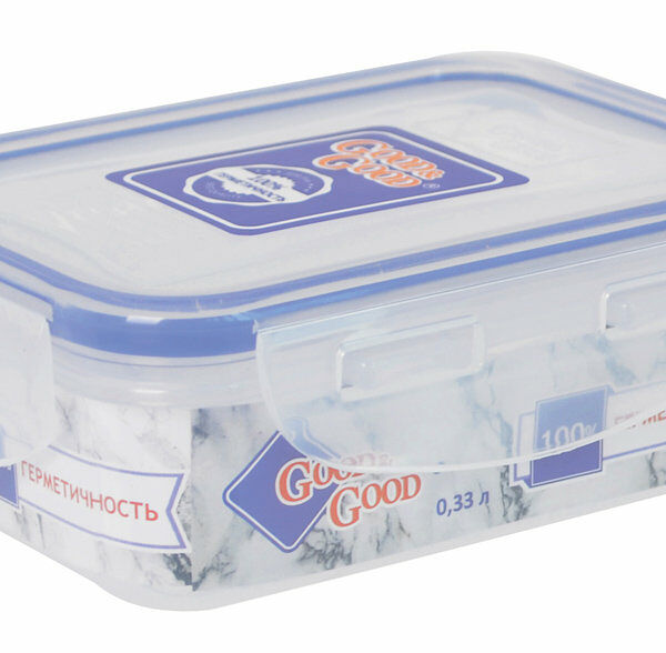 Контейнер пластиковый Good&Good пищевой 0,33л арт02-1И7584