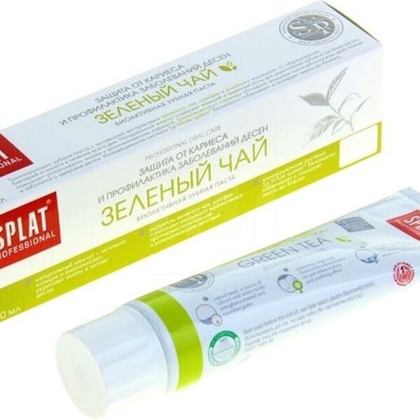 Зубная паста Splat Зеленый чай