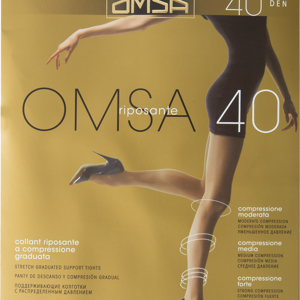 Колготки женские OMSA 40 den daino 5