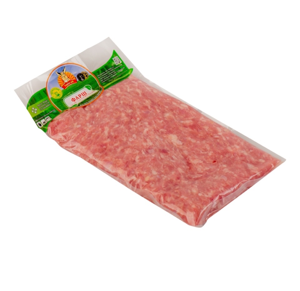

Фарш охлажденный Кролъ и К из мяса кролика 500 г
