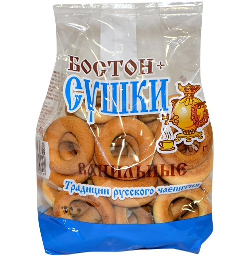 Сушки Бостон+ Ванильные