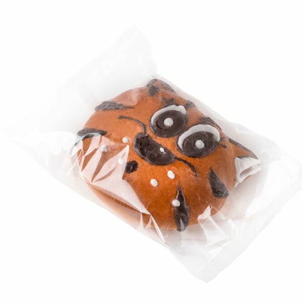 Булочка Золотой Колос Тигренок с шоколадной начинкой