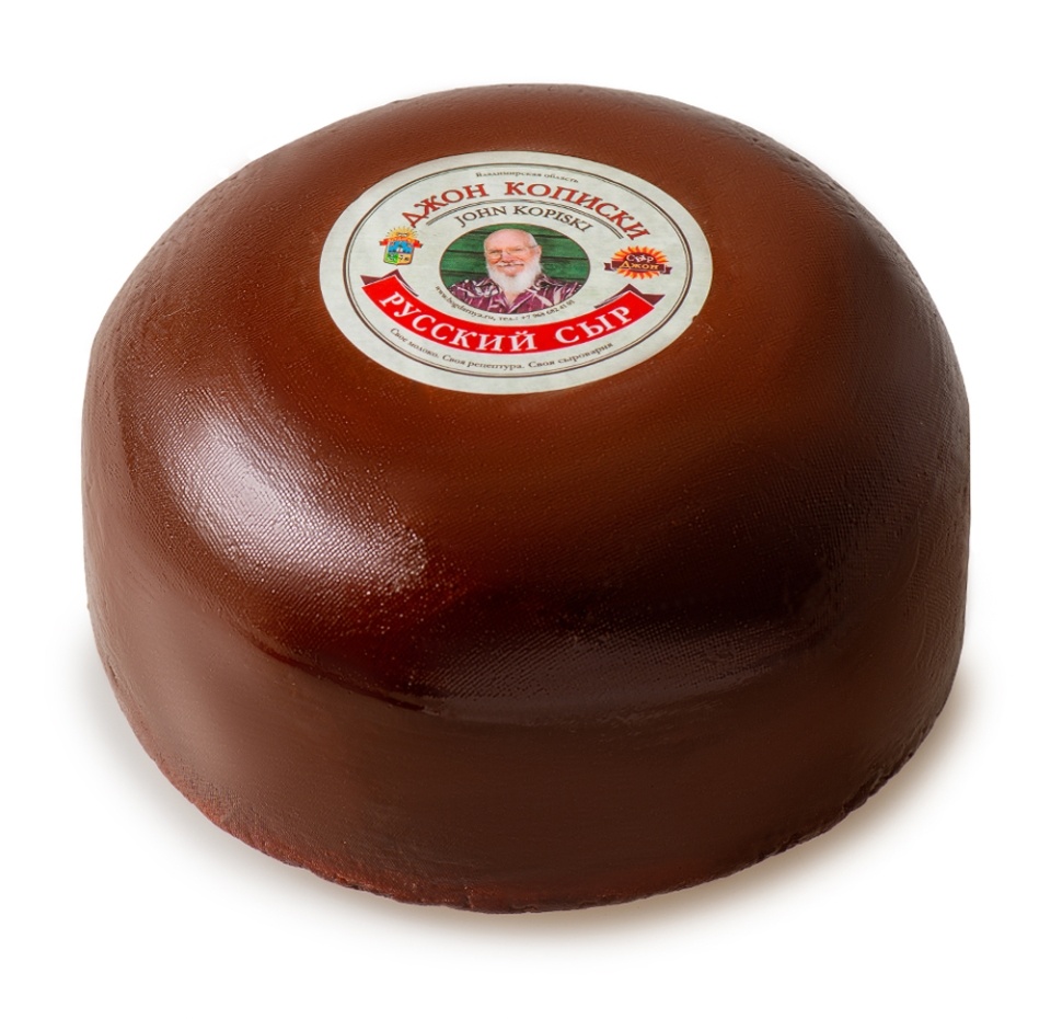 

Сыр из коровьего молока с пажитником от Джона Кописки, Владимирская область, БЗМЖ, вес