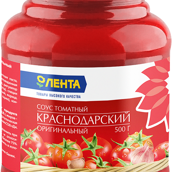 Соус ЛЕНТА Краснодарский томатный