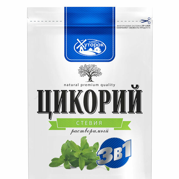 Цикорий со стевией и сливками ТМ Бабушкин хуторок