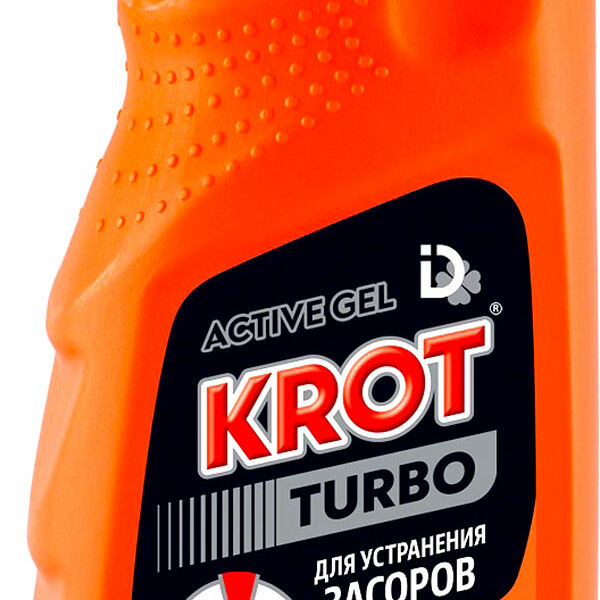 Гель Krot Turbo для устранения засоров 500 мл