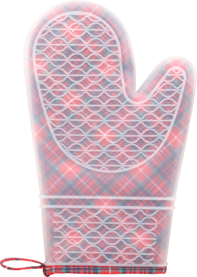 

Прихватка Home Club Рождественский вечер, силикон, с тканевой подкладкой, 1 шт