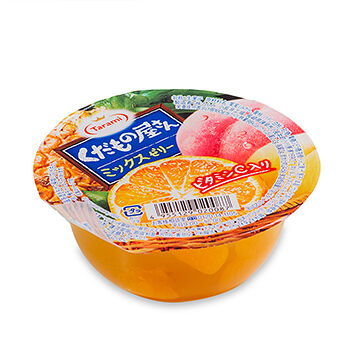 Желе фруктовое Tarami персик, ананас, мандарин