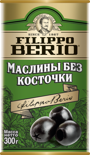 

Маслины Filippo Berio без косточки 300 г