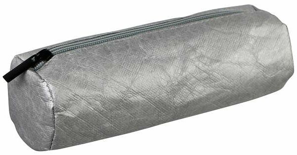 Пенал-тубус серый, 20х7 см