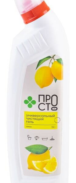 Средство чистящее ПРОСТО WC Лимон 750г