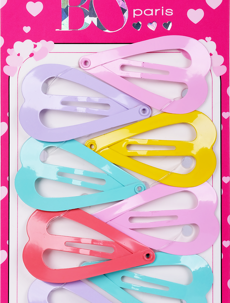 Заколки для волос клик-клак BO PARIS в ассортименте, Арт. BO500351