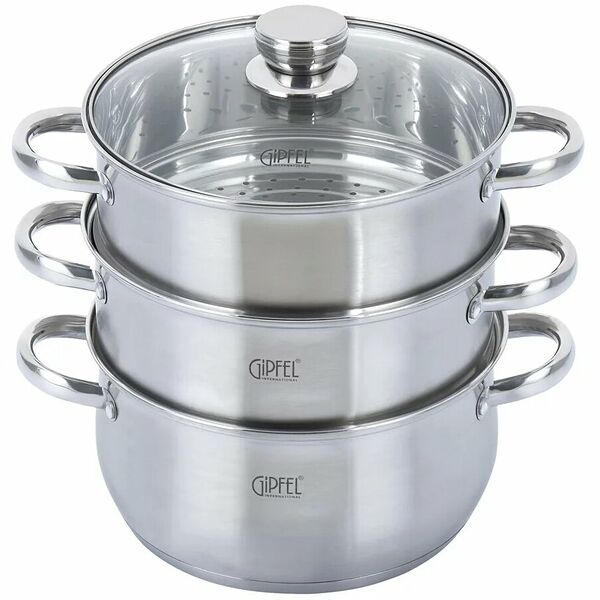 Пароварка GIPFEL Salina 1309, 5 л, диаметр 24 см