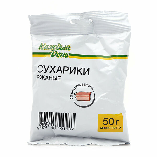 Сухарики Каждый День бекон