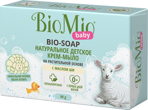 

Крем-мыло BioMio Baby натуральное с маслом ши 90 г