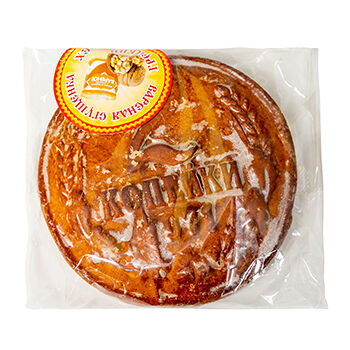 Пряник с начинкой из вареной сгущенки и орехов 2 копейки