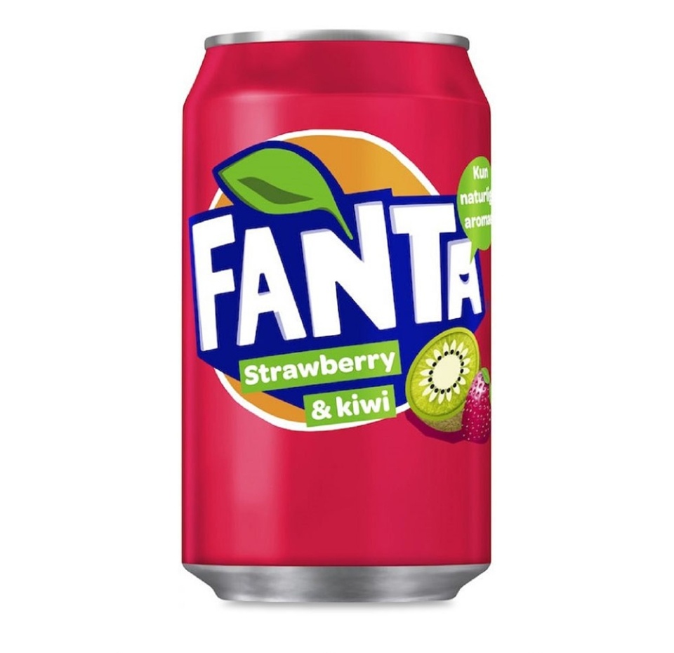 

Напиток газированный Fanta Strawberry Kiwi 0.33 л