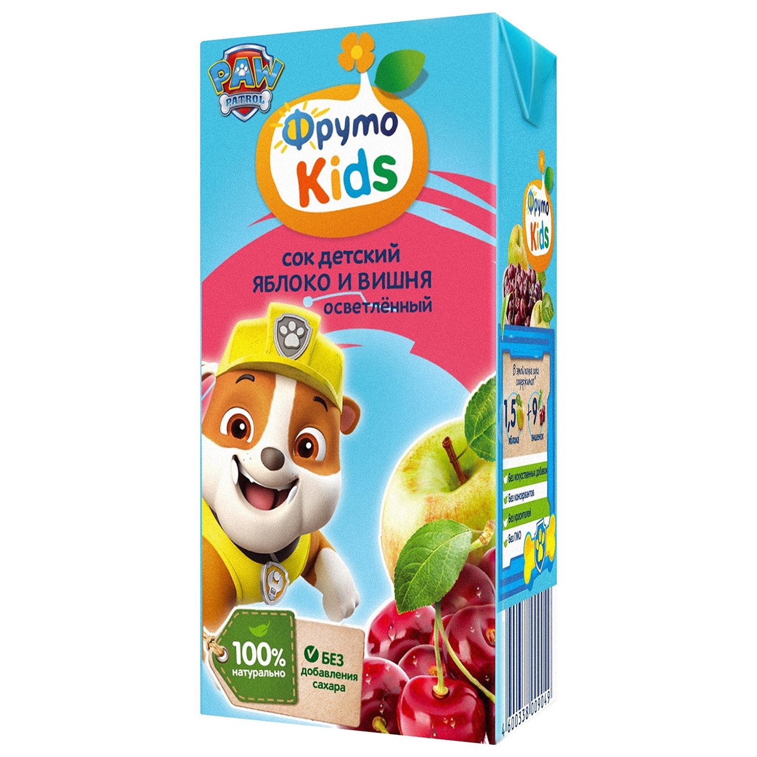 

Сок детский ФрутоKids яблоко-вишня с 5 месяцев 200 мл