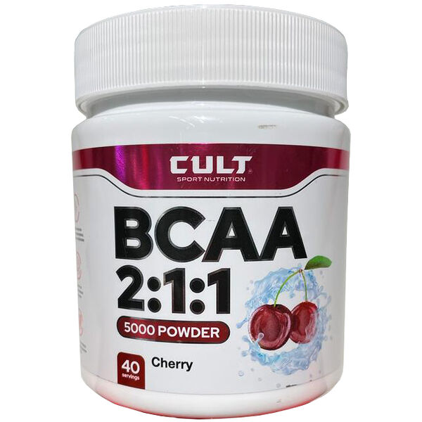 Cult BCAA 2:1:1 5000 Powder 200 грамм вишня
