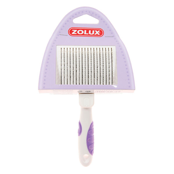 Zolux щетка-пуходерка самоочищающаяся S