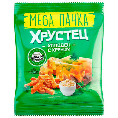 Сухарики Крутец со вкусом холодец с хреном 80г