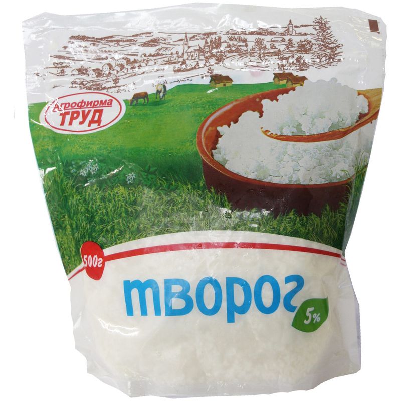 

Творог Агрофирма Труд классический 5% 500 г