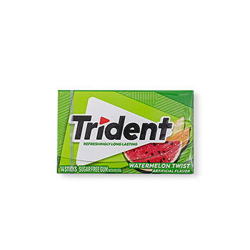 Жевательная резинка Trident Watermelon 26.6 г, США