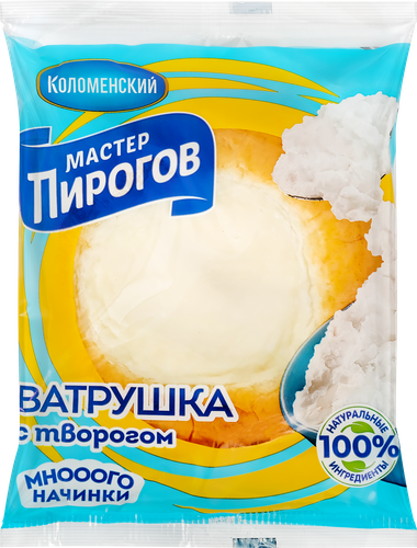 

Ватрушка Мастер Пирогов с творогом 100 г