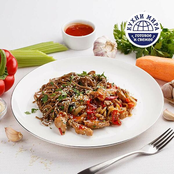 ПалычЛанч Соба с курицей 200 г