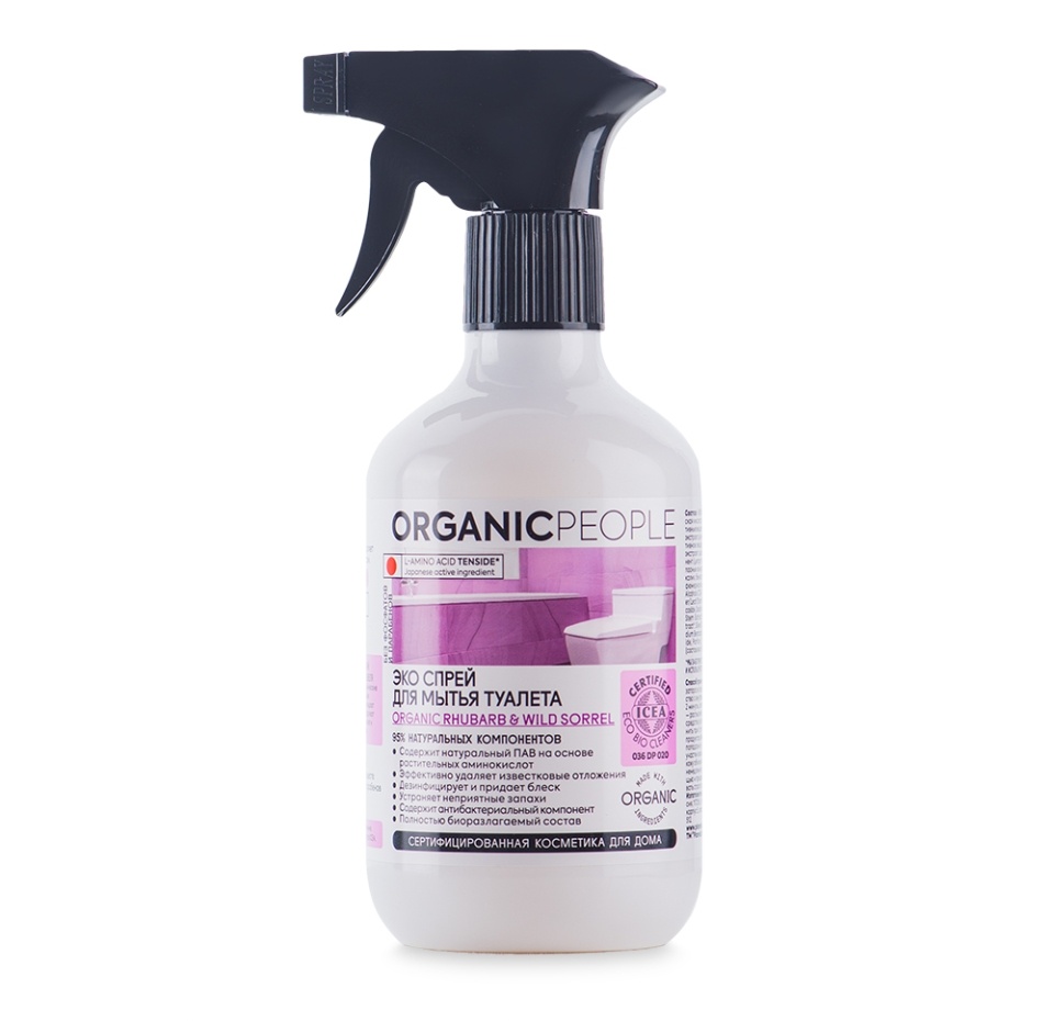 

Экоспрей для мытья туалета Organic Рeople