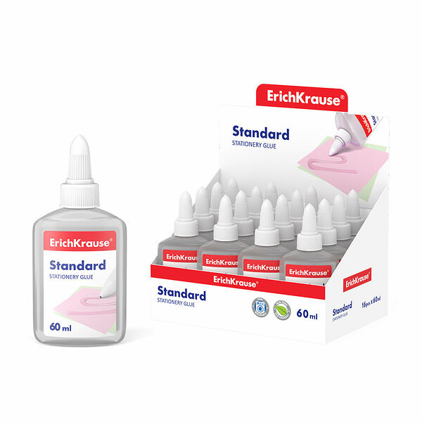 Клей канцелярский ErichKrause Standard 60 мл