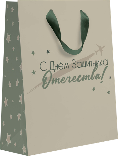 

Пакет подарочный Kvant 7, 22,7х18х10см, размер M, в ассортименте