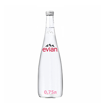 

Вода минеральная Evian негазированная