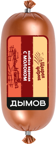 

Колбаса вареная ЩЕДРАЯ ФЕРМА с молоком, 600г