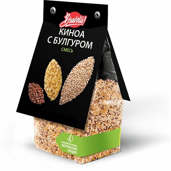 Смесь круп Bravolli Киноа и Булгур