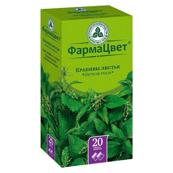 Крапивы листья фильтр-пакеты 20 шт